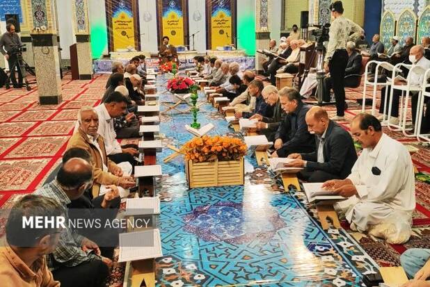 نور قرآن در مسجد جامع «زاهدان»؛ از جزءخوانی تا تدبر در آیات