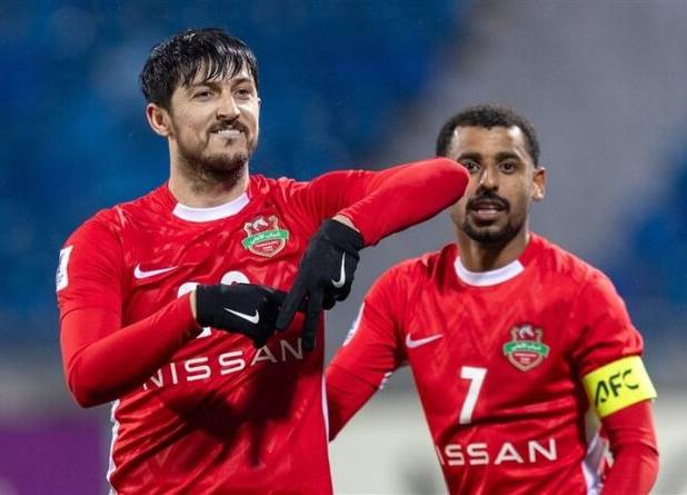 سردار آزمون دومین بازیکن گران قیمت لیگ امارات