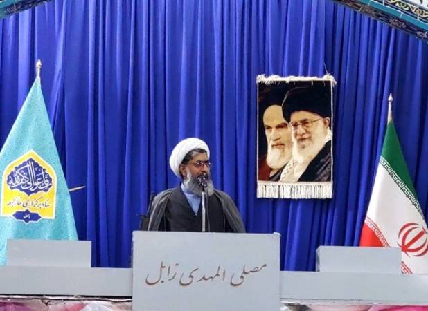 امام جمعه زابل: هماهنگی دیپلماسی و میدان، دشمن را به عقب‌نشینی واداشت