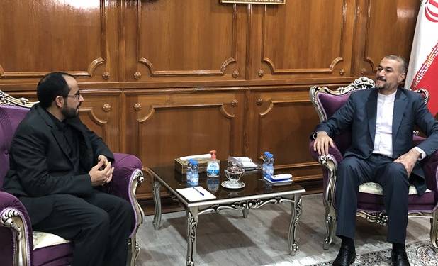 دیدار محمد عبدالسلام با امیرعبداللهیان درمسقط