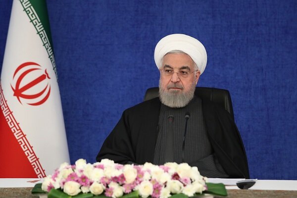 پیام تسلیت روحانی در پی شهادت علی لاریجانی 