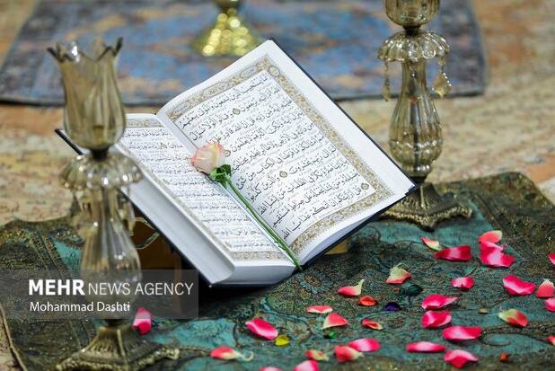 محفل جزءخوانی قرآن کریم در مصلای آستارا