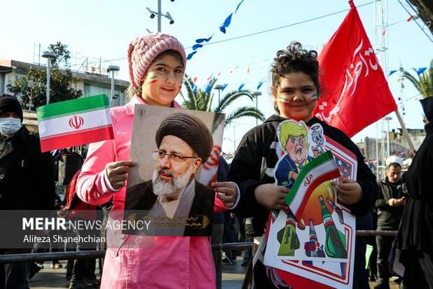 حضور پرشور مردم تالش در راهپیمایی ۲۲ بهمن