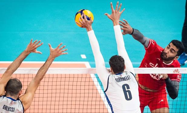 لیگ ملت‌های والیبال| زور ایران به ایتالیا نرسید/ شکست شاگردان عطایی مقابل میزبان مرحله نهایی
