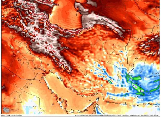 افزایش دمای هوا در چهارمحال و بختیاری ادامه دارد