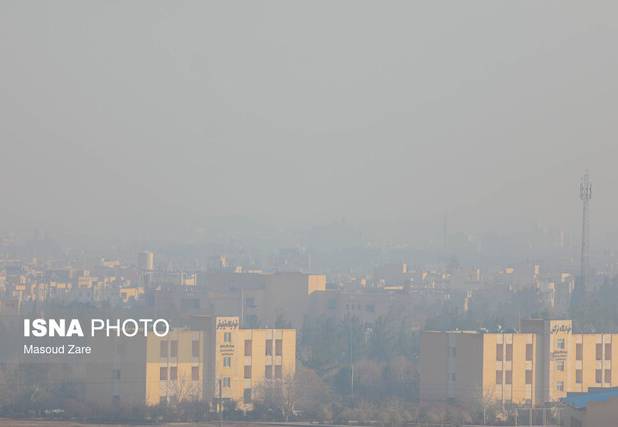 هوای شهر کرمانشاه بسیار ناسالم شد