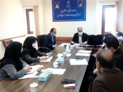 اهلیت اعتباری متقاضیان دریافت زمین از امور اراضی گیلان مورد بررسی قرار گرفت 