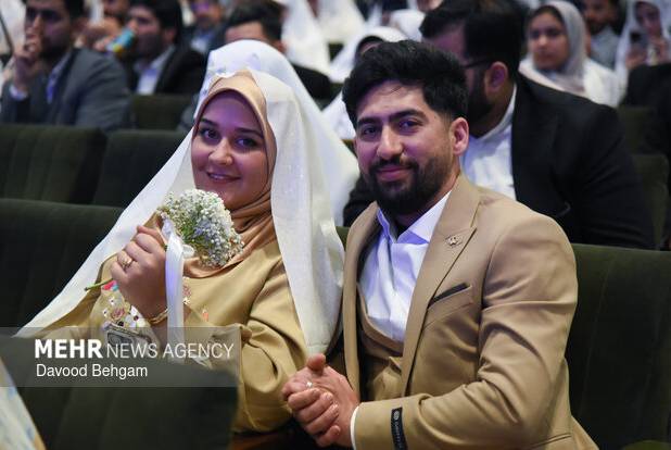 ثبت بیش از ۵۰۰ ازدواج در مساجد خراسان رضوی