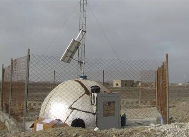 بهره‌برداری از ایستگاه لرزه‌نگاری در دامغان