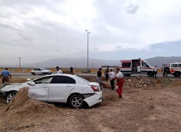 تصادف در محور آق‌قلا گرگان 4 نفر را راهی بیمارستان کرد