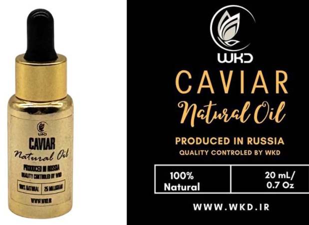 خواص روغن خاویار برای پوست و مو و معرفی برند WKD