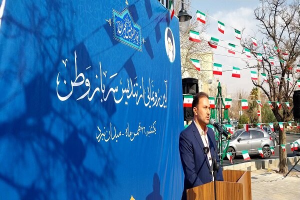 رونمایی از تندیس «سرباز وطن»؛ نماد ایستادگی در قلب منطقه ۱۴ تهران