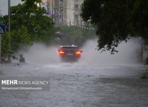 هشدار آبگرفتگی و وقوع سیلاب محلی در مازندران