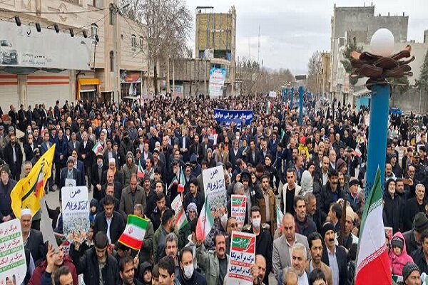 حضور پرشور مردم انقلابی سلسله در راهپیمایی ۲۲ بهمن‌ماه