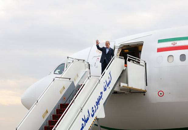 رئیس جمهور وارد گلستان شد