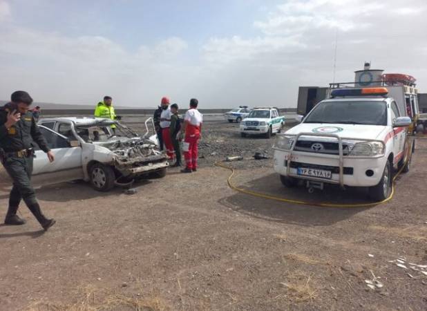 تصادف در محور سلفچگان-ساوه یک کشته بر جا گذاشت