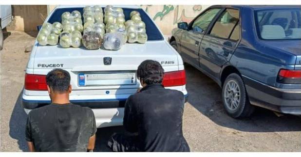 کشف مواد مخدر در ۲ عملیات مقتدرانه پلیس شهرستان نیمروز