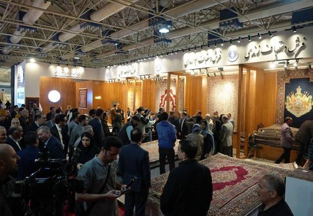 پاویون کرمان در نمایشگاه فرش دستباف تهران برپا شد