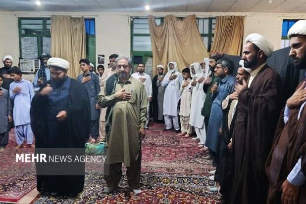 تجمع مردم روستای کهنک لدی در بیعت با رهبر انقلاب اسلامی