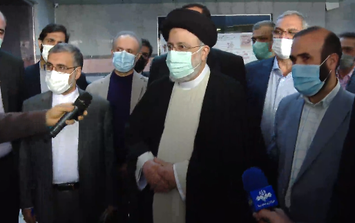  رئیس جمهور وارد اسلامشهر شد