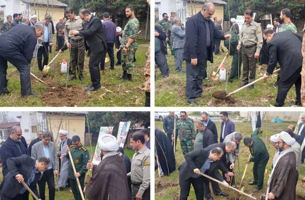 اجرای طرح سرو ایران در « بقاغ متبرکه» کشور