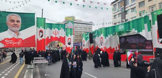 آغاز راهپیمایی باشکوه ۲۲بهمن در تبریز