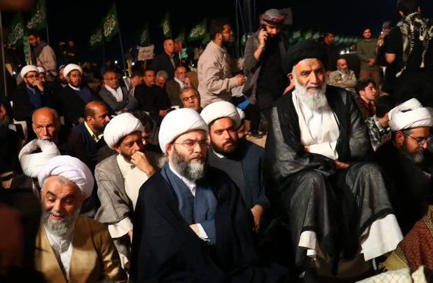 رئیس سازمان تبلیغات اسلامی به جمع راهیان نور در شلمچه پیوست