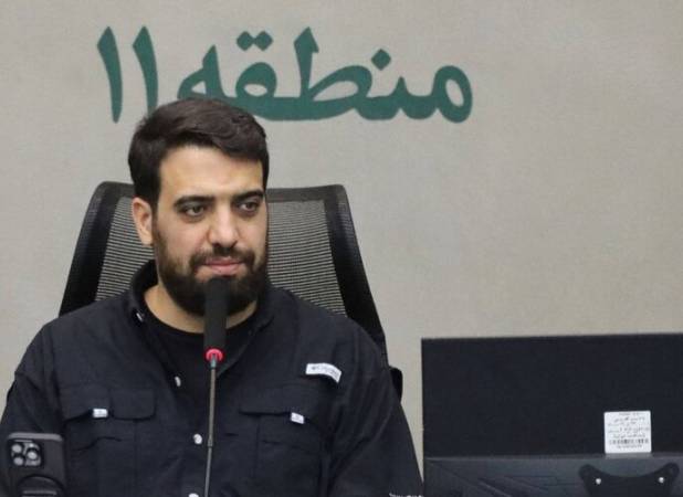 نصب سردیس شهید سیروس مرادی رحیم‌آبادی در منطقه ۱۱ تهران