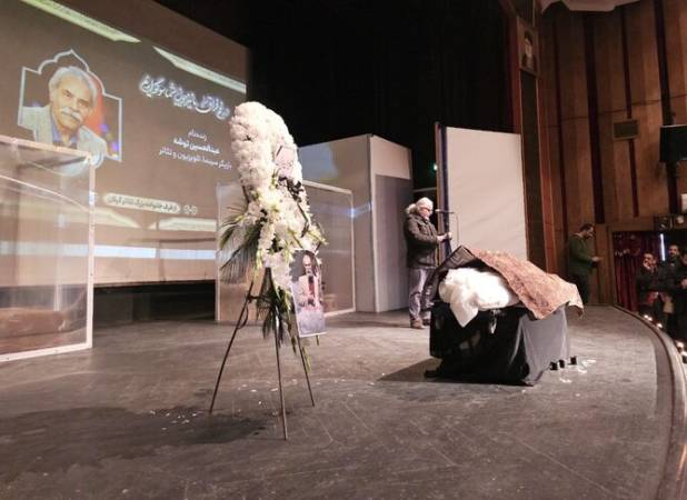 مراسم تشییع پیکر «حسین توشه»