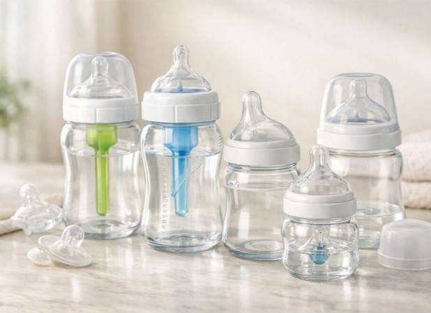 راهنمای انتخاب شیشه شیر استاندارد و ضد نفخ برای حفظ سلامت نوزادان