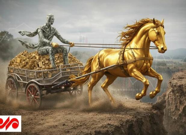 افسار قیمت طلا و سکه در دست دلار؛ افزایش ۲ درصدی قیمت‌ها در بازار طلا