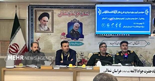 توکلی: ۱۱ طرح اقتصاد مردمی در خراسان شمالی بهره‌برداری شد