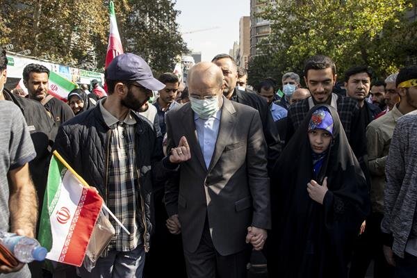 تصویر جدید از قالیباف و نوه محبوبش