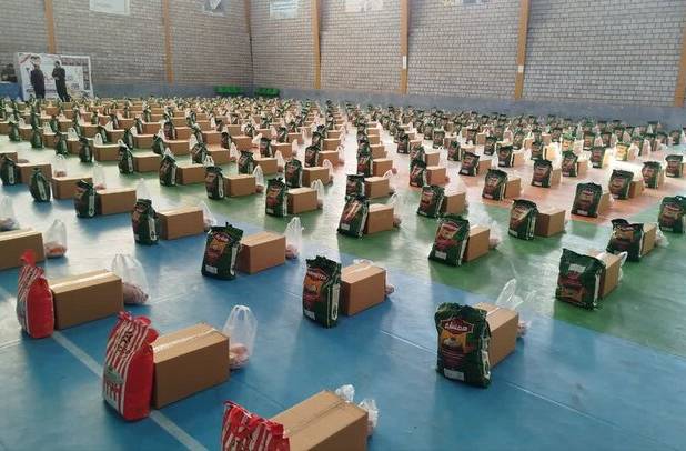 پویش ضیافت مهربانی در آستانه اشرفیه اجرا شد