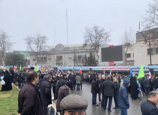 راهپیمایی باشکوه ۲۲ بهمن در گلستان آغاز شد
