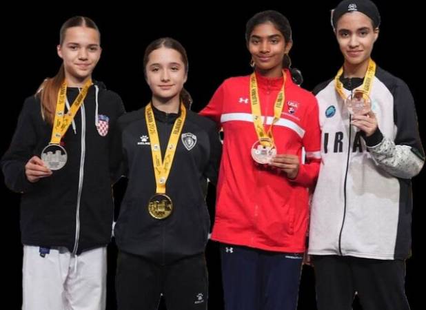 ۲ طلا و ۶ برنز نمایندگان کاراته ایران در لیگ جهان امارات