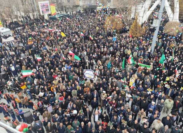«۲۲بهمن» قرار سالانه ملت؛ لرستان خروشید و جاری شد