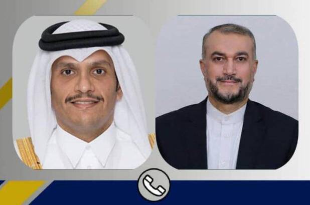 امیرعبداللهیان با «عبدالرحمن آل ثانی» گفتگو کرد