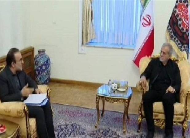 رئیس نظام پزشکی با پزشکیان دیدار کرد
