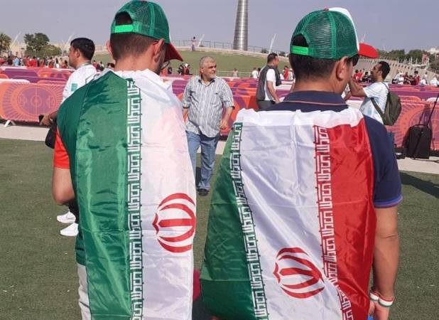 حضور هواداران در مقابل هتل تیم ملی ایران