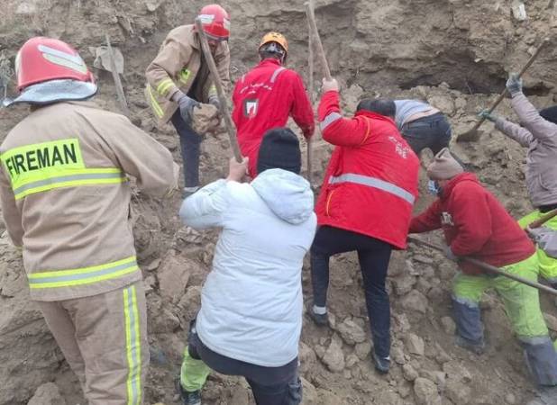 ریزش آوار در روستای «قره‌تپه» زنجان با دو فوتی