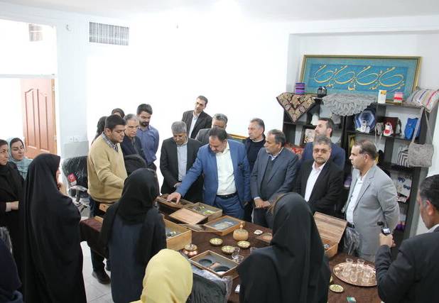 افتتاح مرکز کارآفرینی و نوآوری صنایع فرهنگی و خلاق در رفسنجان