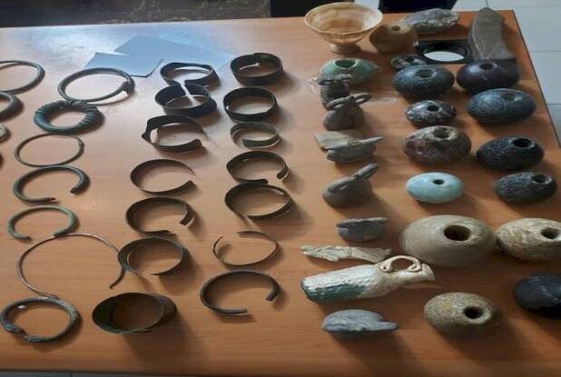 ۲۳۳ شی متعلق به دوره‌های مختلف تاریخی در کن ضبط شد