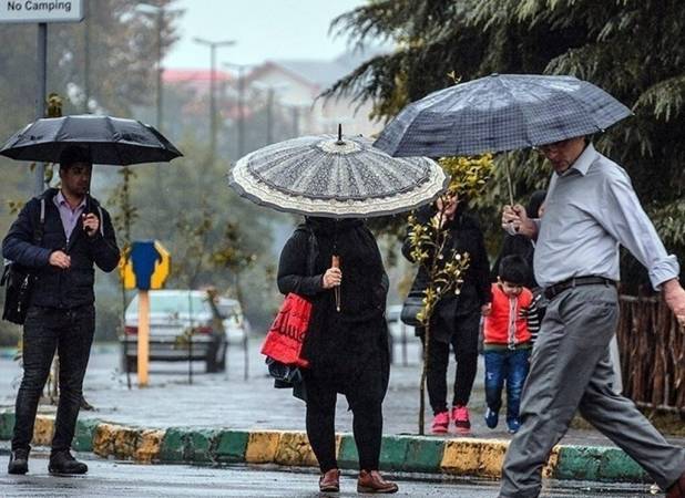 ادامه بارش باران تا اواسط هفته آینده