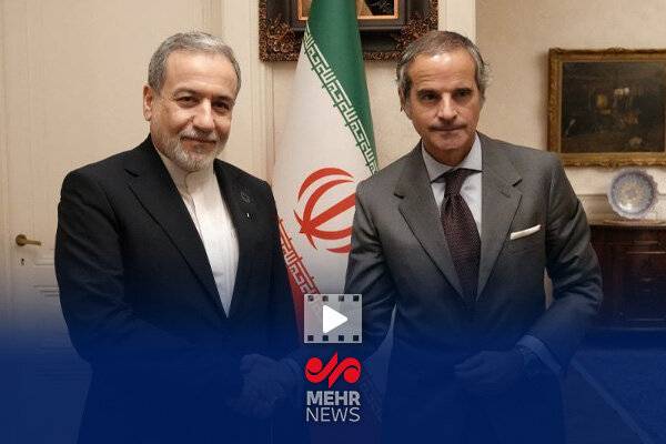 جزئیاتی از دیدار عراقچی با گروسی پیرامون مذاکرات هسته‌ای