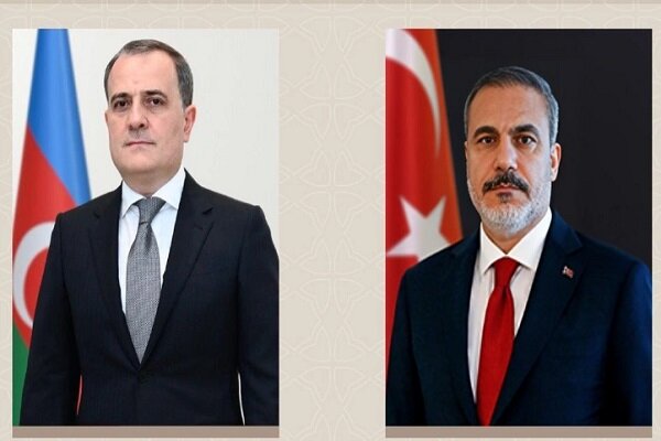 وزرای خارجه ترکیه و جمهوری آذربایجان درباره تحولات منطقه رایزنی کردند