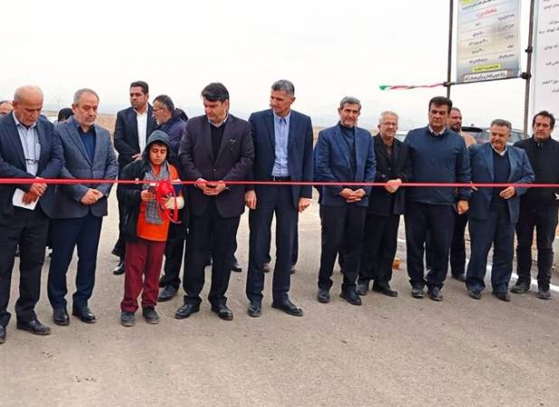 بلوار آزادگان ناصرآباد به بهره‌برداری رسید