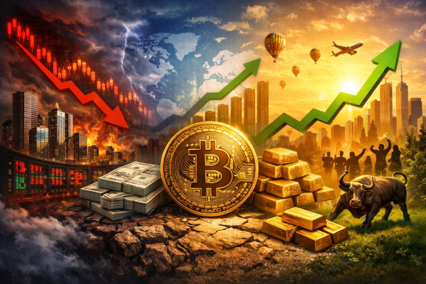 بررسی همبستگی قیمت بیت‌ کوین با سایر بازارهای مالی