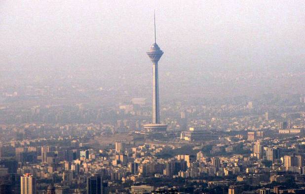 هوای تهران در مرز آلودگی برای همه شهروندان
