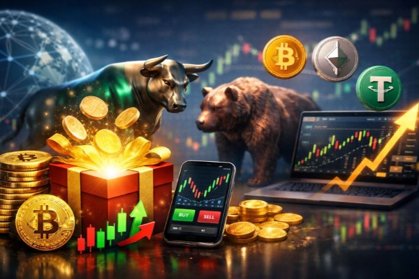 لیست 5 بهترین بونوس بدون واریز صرافی (کریپتو)